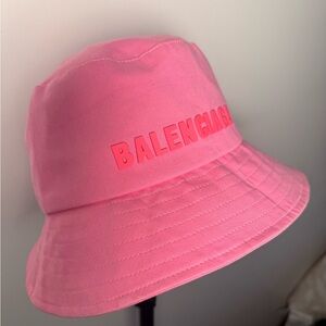 Balenciaga Vibrant Pink Hat